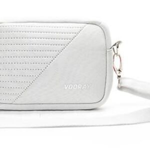 VOORAY Sidekick Crossbody BAG Gray Motto NEW